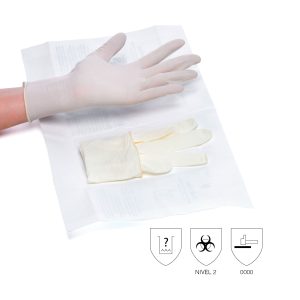 guantes latex sin polvo polvo estériles 6 5 naturflex