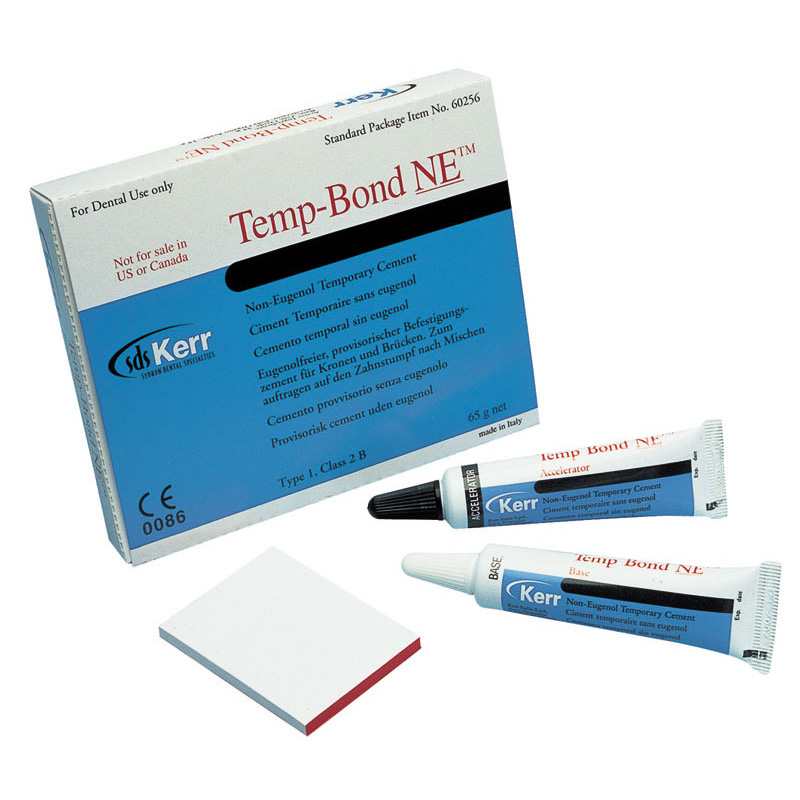 temp bond ne sin eugenol kerr referencia 60256