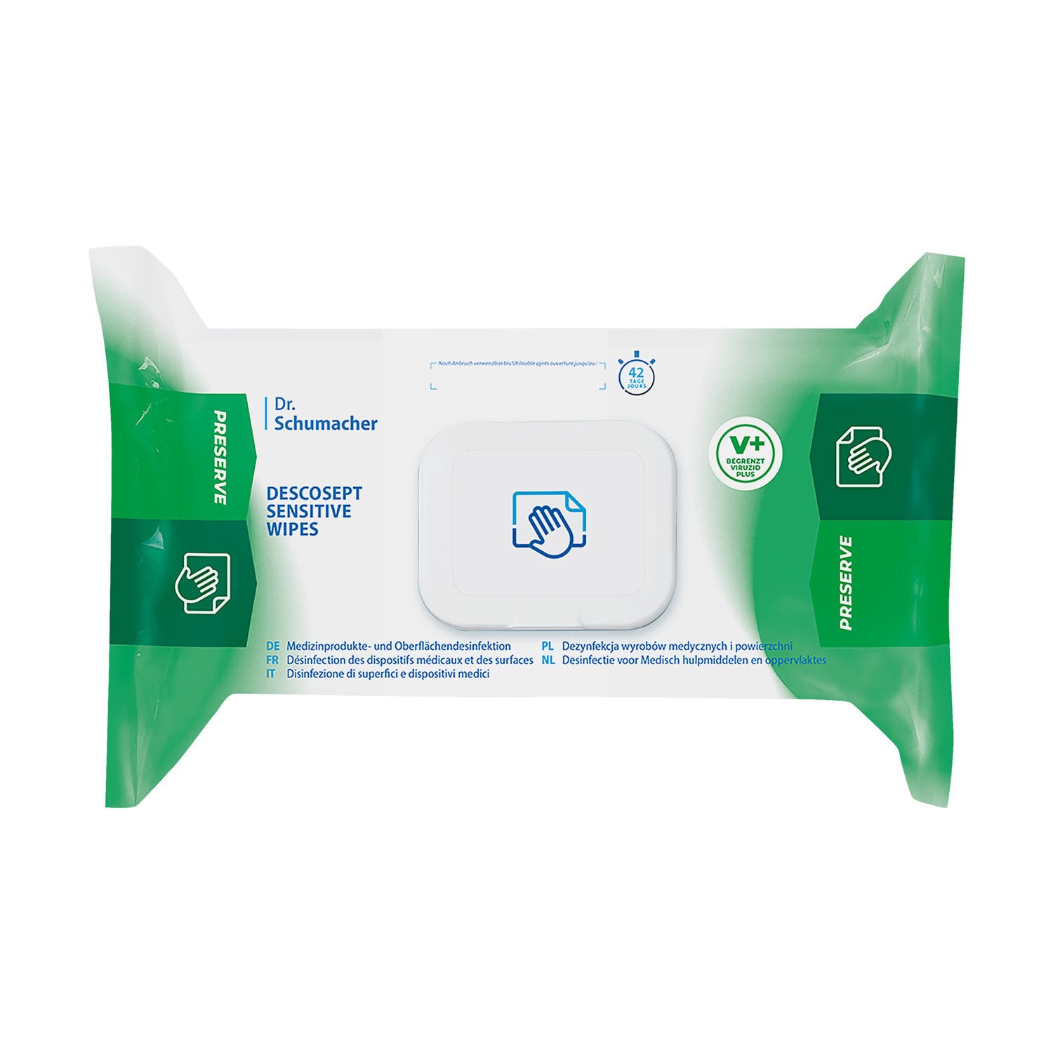 toallitas desinfectantes dental