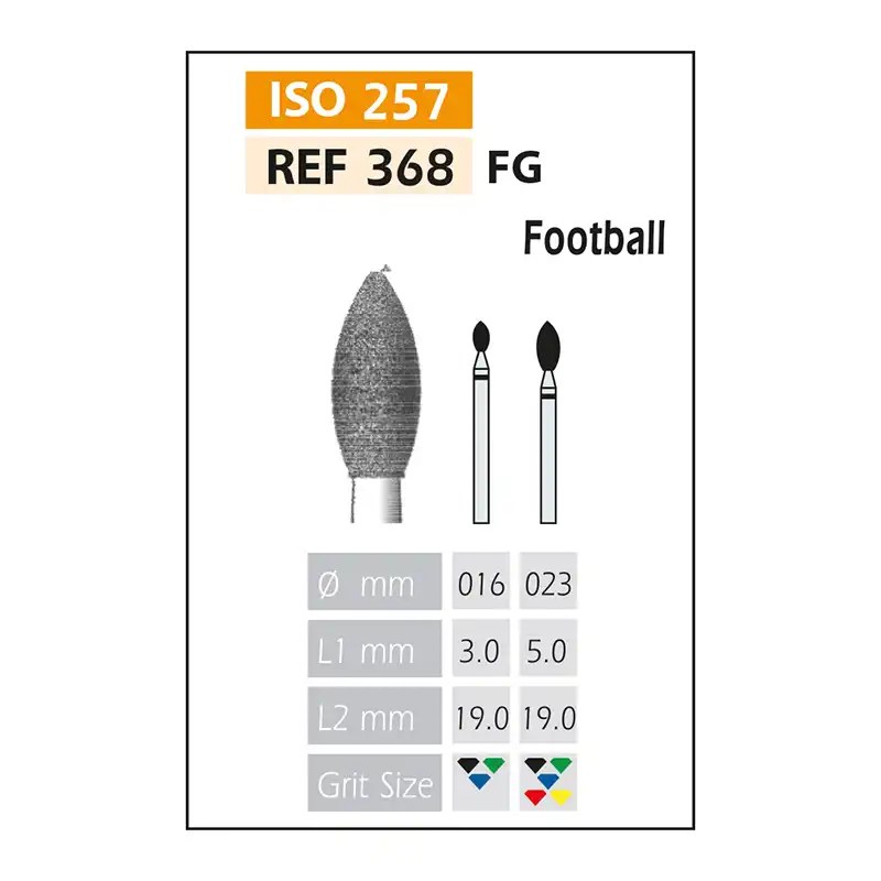 fresa dental iso 368 Bader – 368-023 F