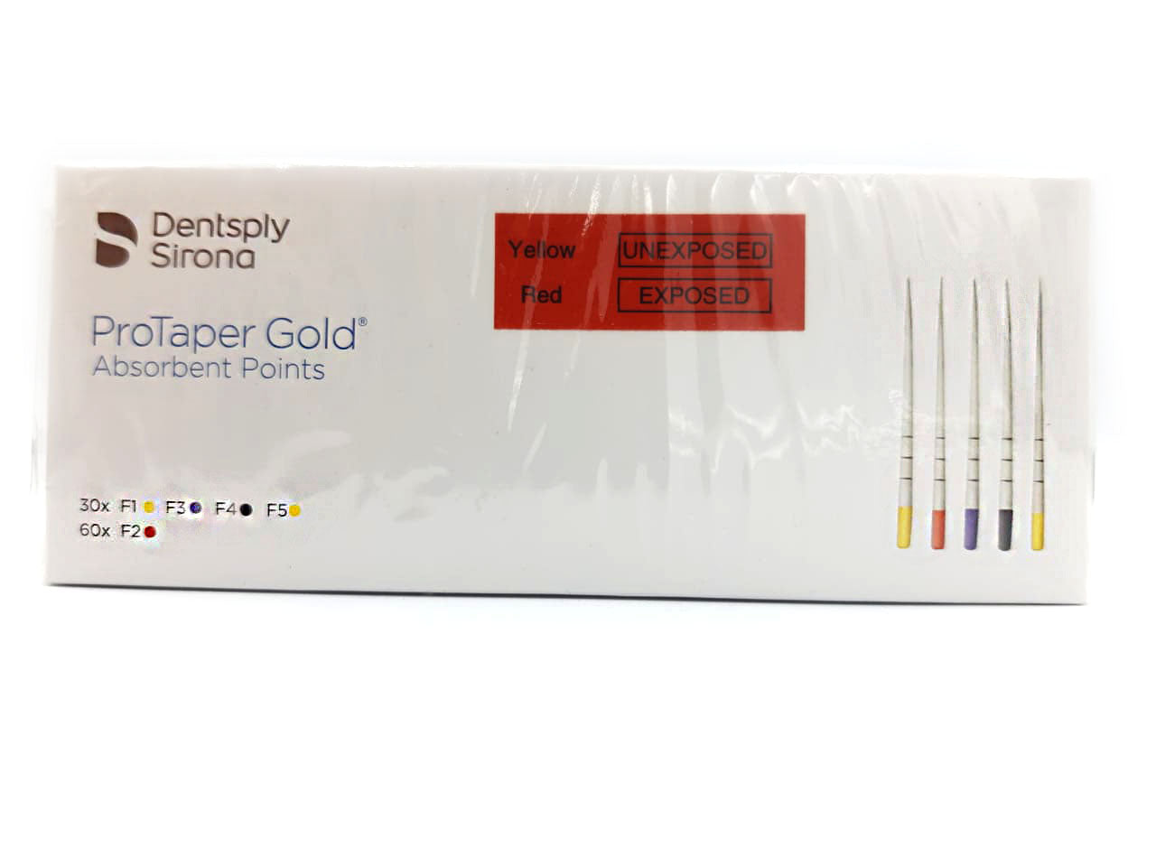 puntas de papel protaper gold f4 180 uds