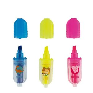 subrayador fluorescente mia, dino baddy Bader – 0905091