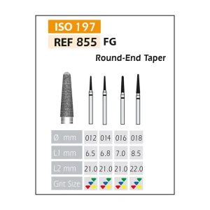 fresa diamantada FG 855-012 Bader – 855-012 F