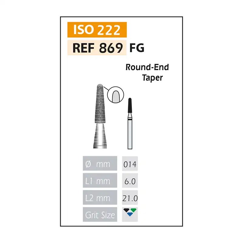 fresa dental iso 869 Bader – 869-014 SC