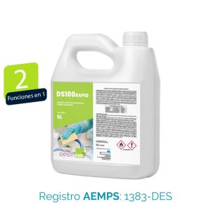 ds100 rapid desinfectante de superficies 5 l
