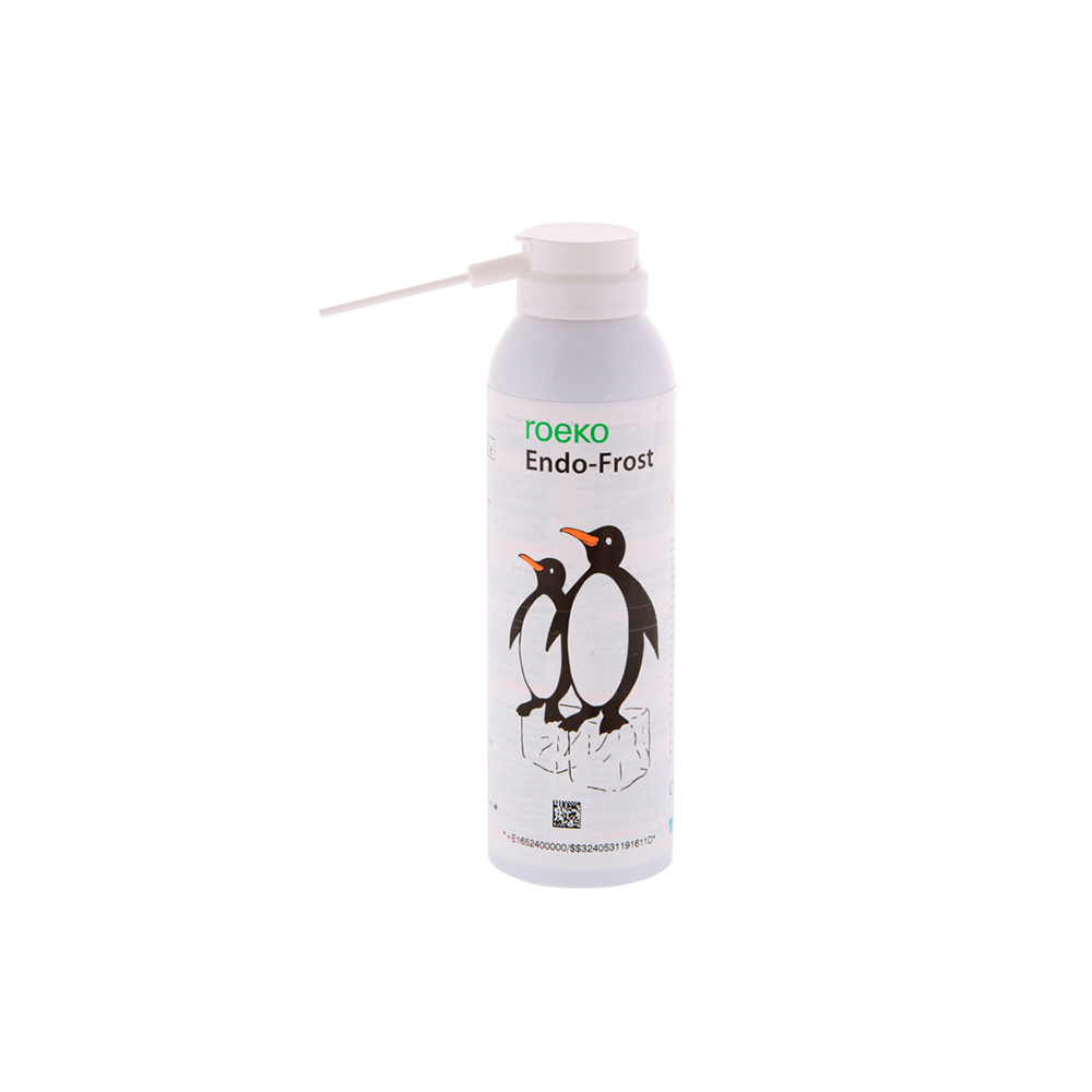 Spray frío Endo-Frost Roeko de Coltene, aerosol de 200 ml con cánula de aplicación