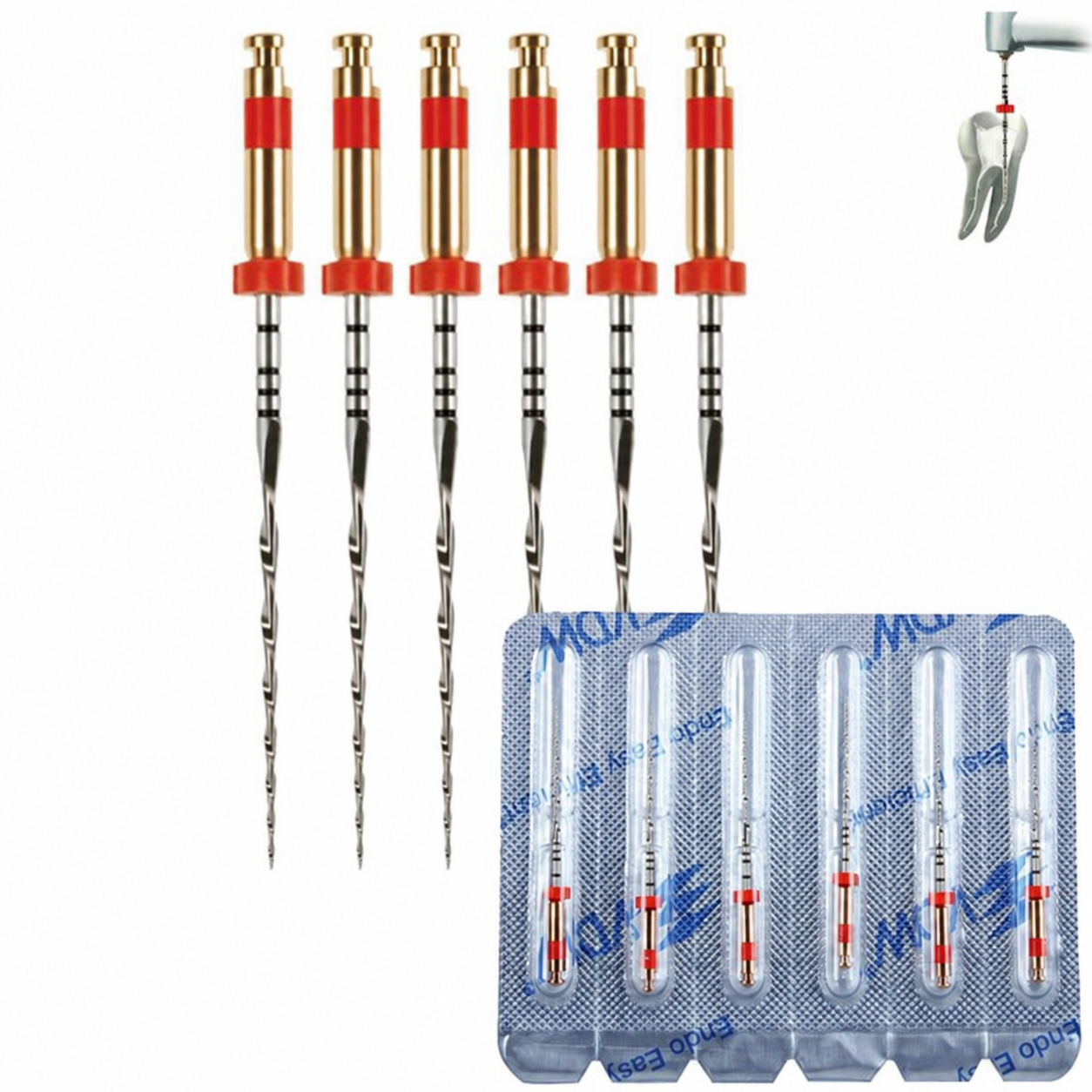limas Reciproc R25 25 mm 6 unidades