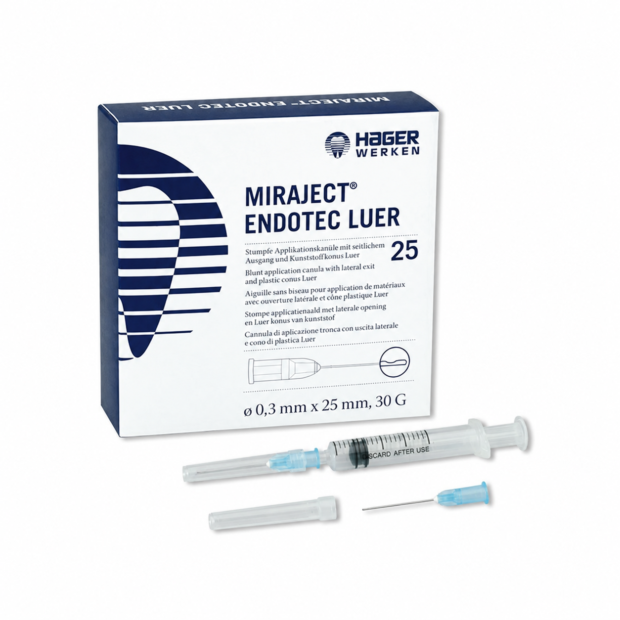 Agujas Miraject de irrigación con salida lateral para endodoncia - vista 2