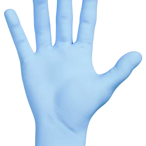Guantes Santex Nitriflex Blue de nitrilo azul