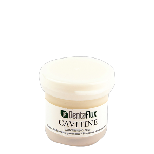 Cavitine DentaFlux, cemento de obturación provisional, envase de 38 g